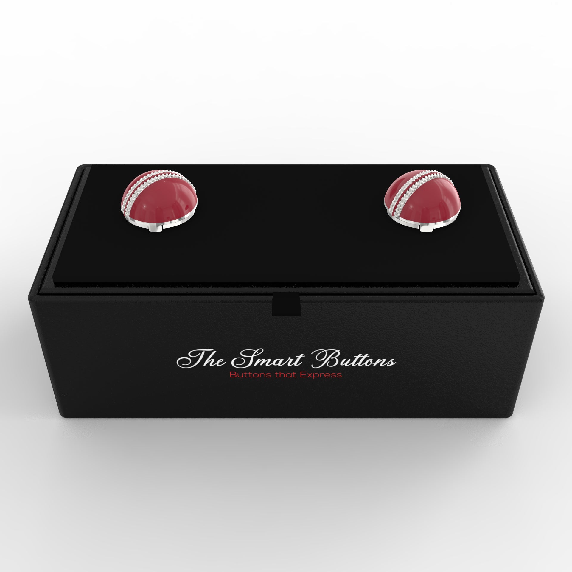 IPL 2025 Cricket Ball Smart Buttons - Enamel Cricket Ball