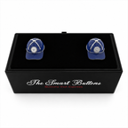 Cricket Cap Button Covers – Cufflink-Style Shirt Accessories for Men