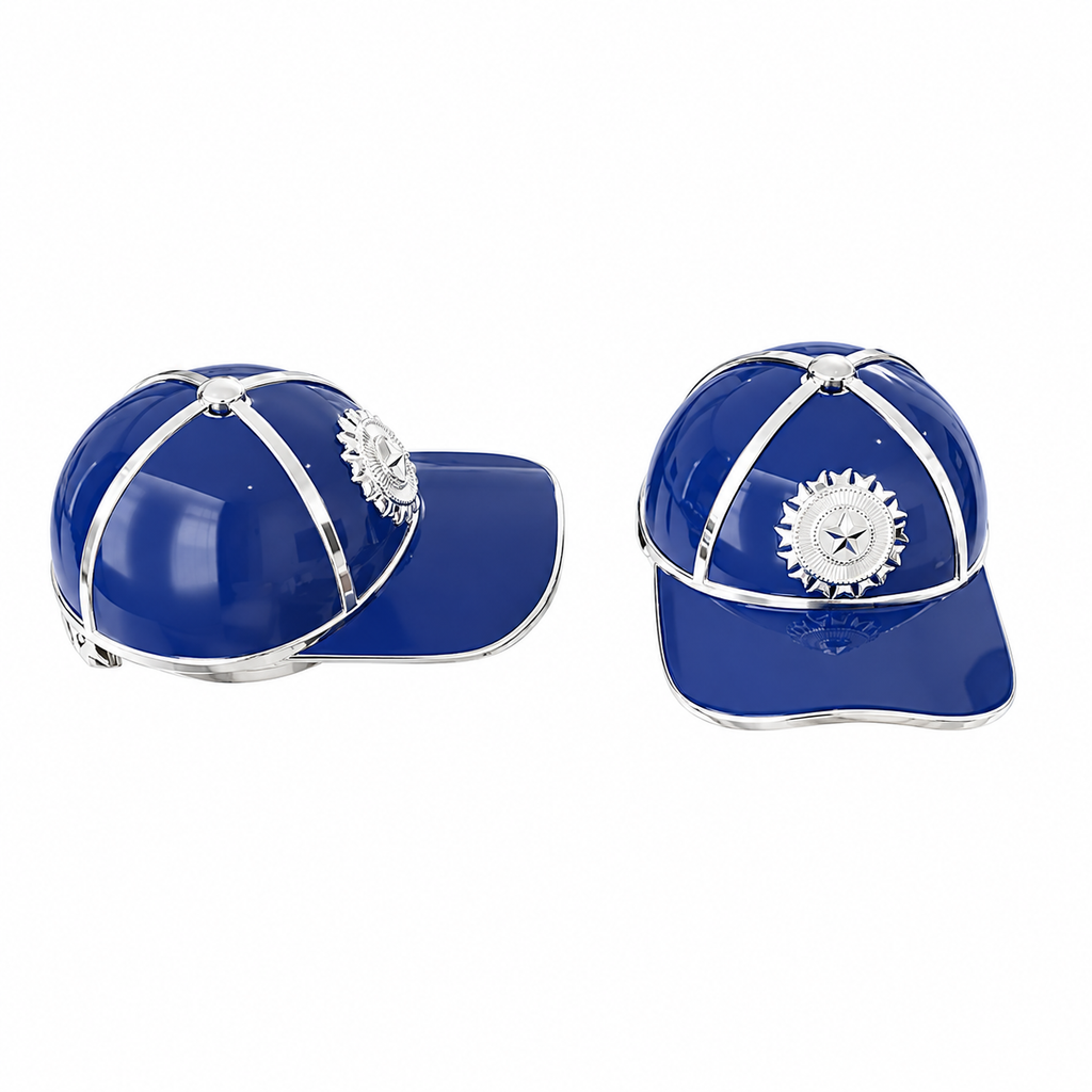 Cricket Cap Button Covers – Cufflink-Style Shirt Accessories for Men
