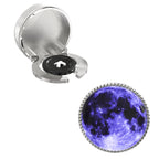 Midnight Moon Button Covers – Cufflinks Style Shirt Accessories