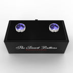 Midnight Moon Button Covers – Cufflinks Style Shirt Accessories