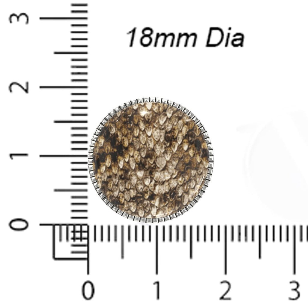 Crocodile Texture Button Covers – Cufflinks Style Shirt Accessories