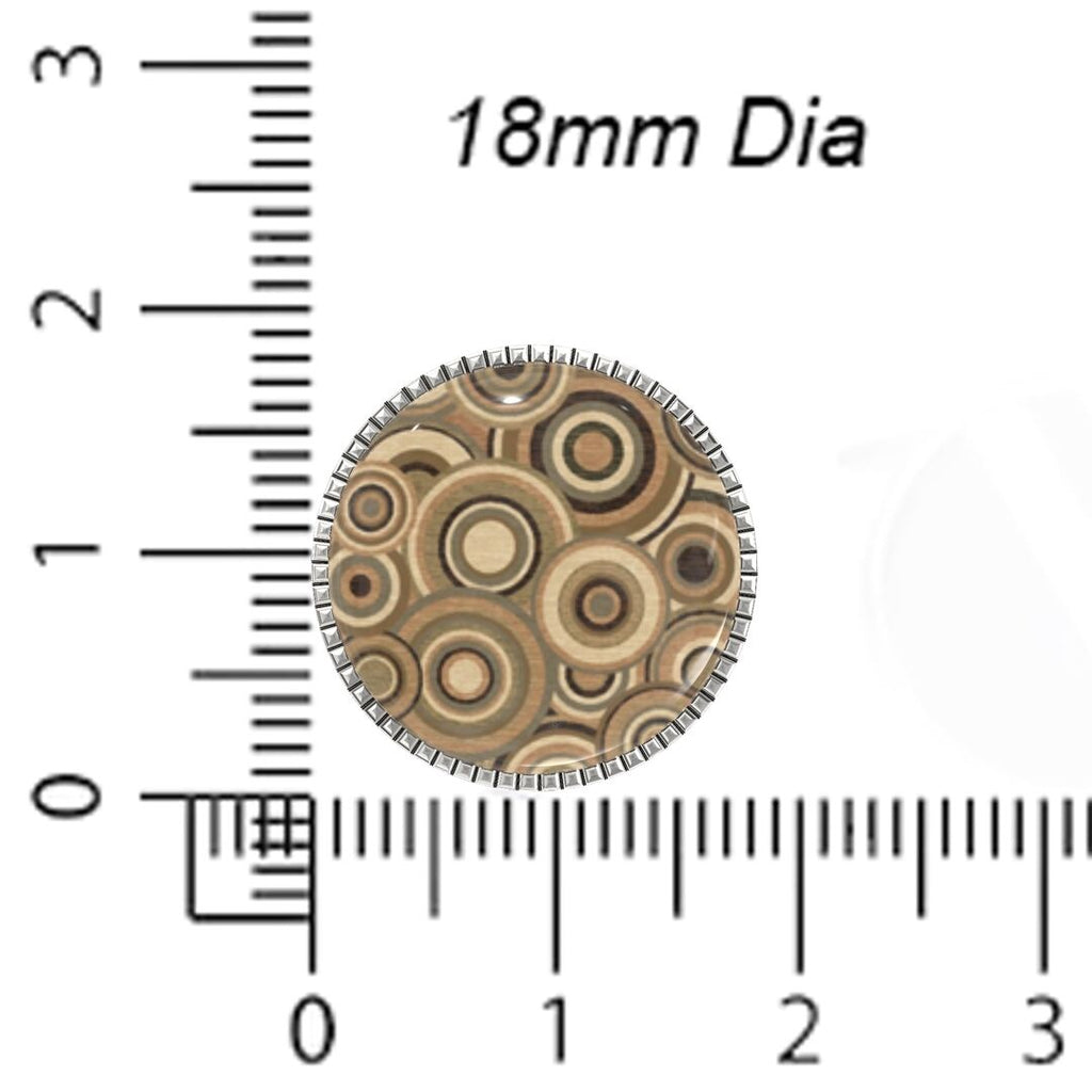 Circular Pattern Button Covers – Cufflinks Style Shirt Accessories