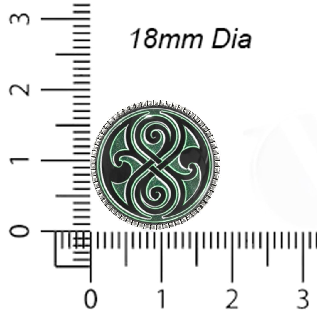 Celtic Shield Button Covers – Cufflinks Style Shirt Accessories