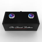 Aurora Polaris Button Covers – Cufflinks Style Shirt Accessories