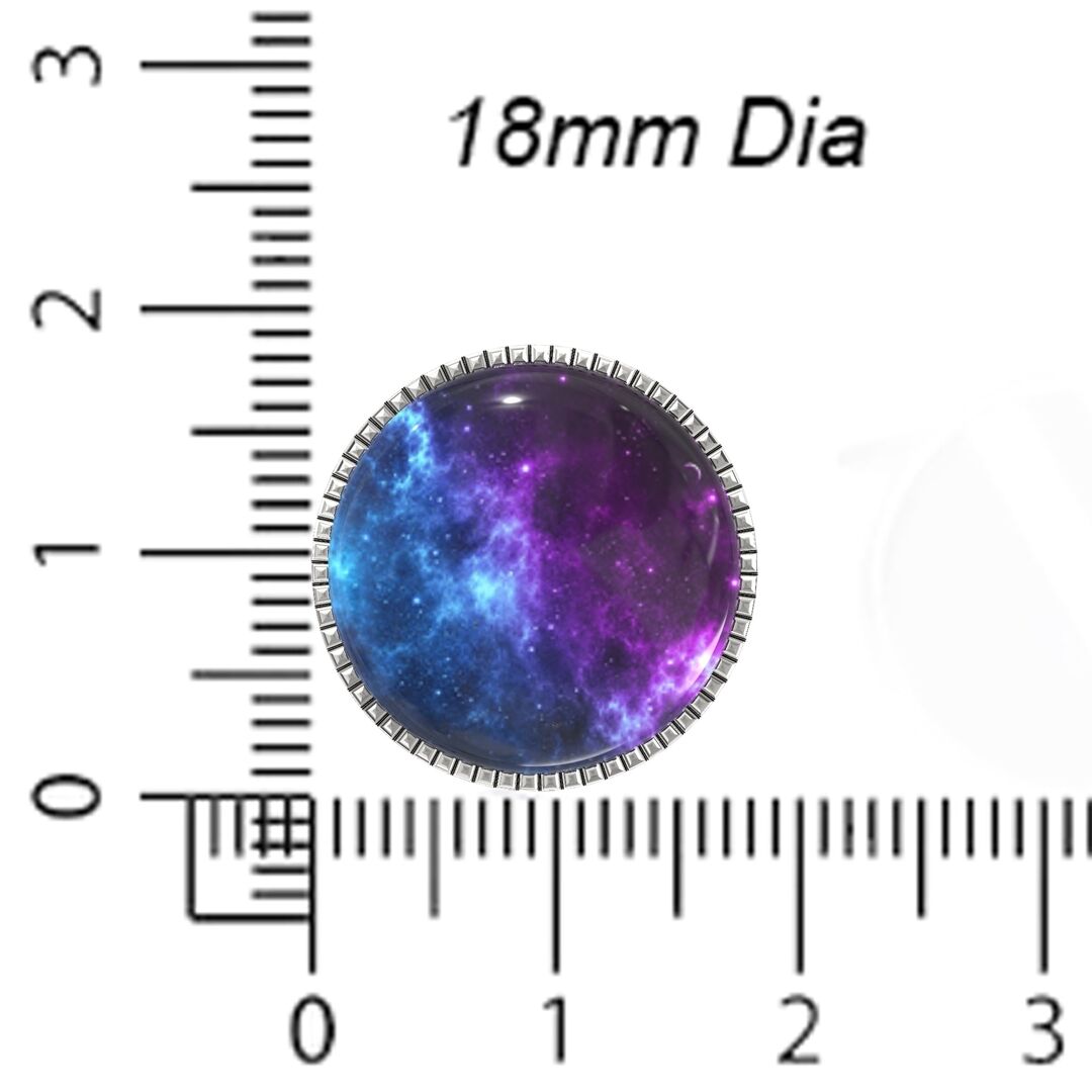 Aurora Polaris Button Covers – Cufflinks Style Shirt Accessories