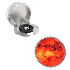 Sun Rays Button Covers – Cufflinks Style Shirt Accessories