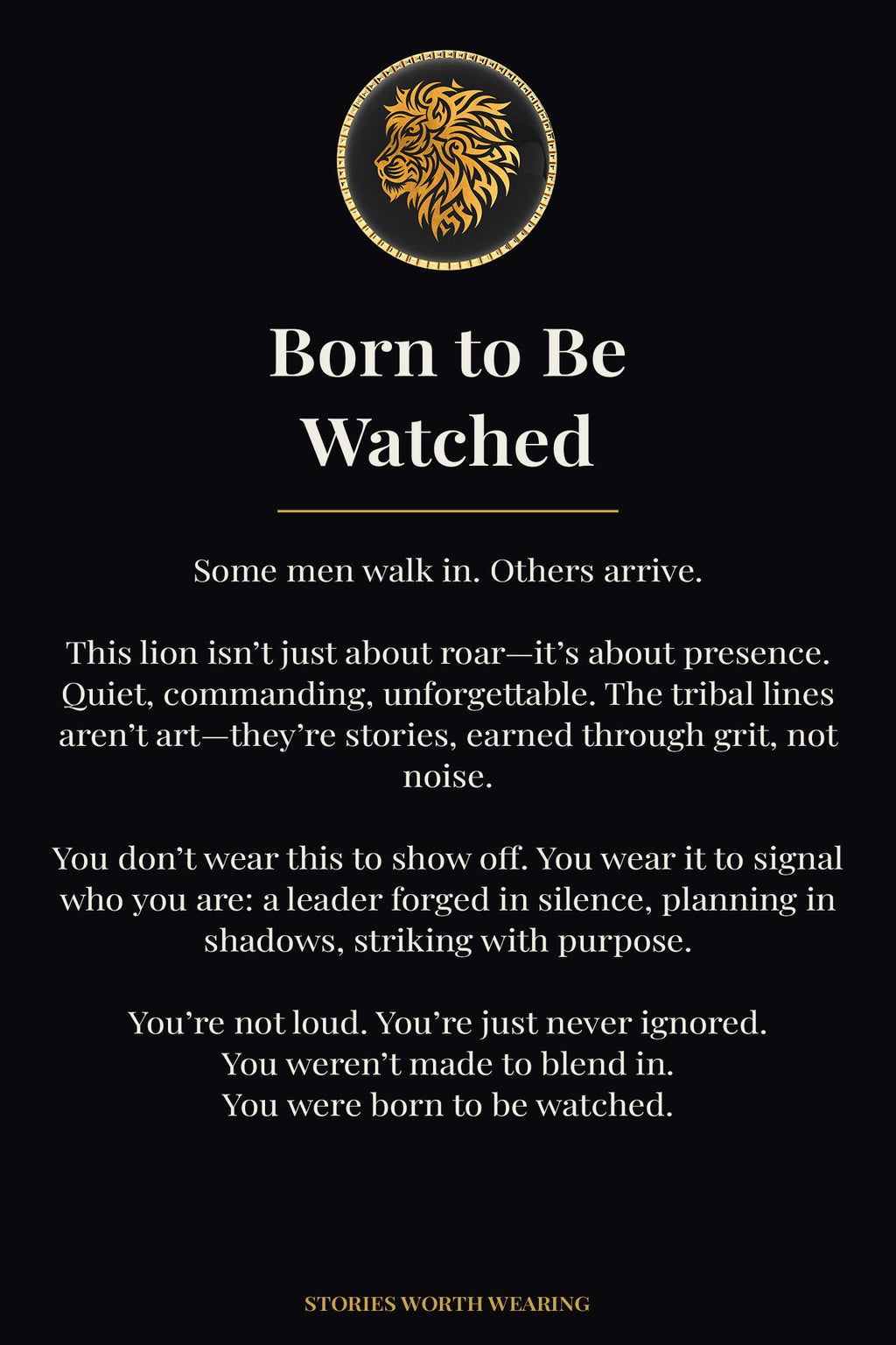 Born to Be Watched