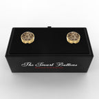 Crocodile Texture Button Covers – Cufflinks Style Shirt Accessories