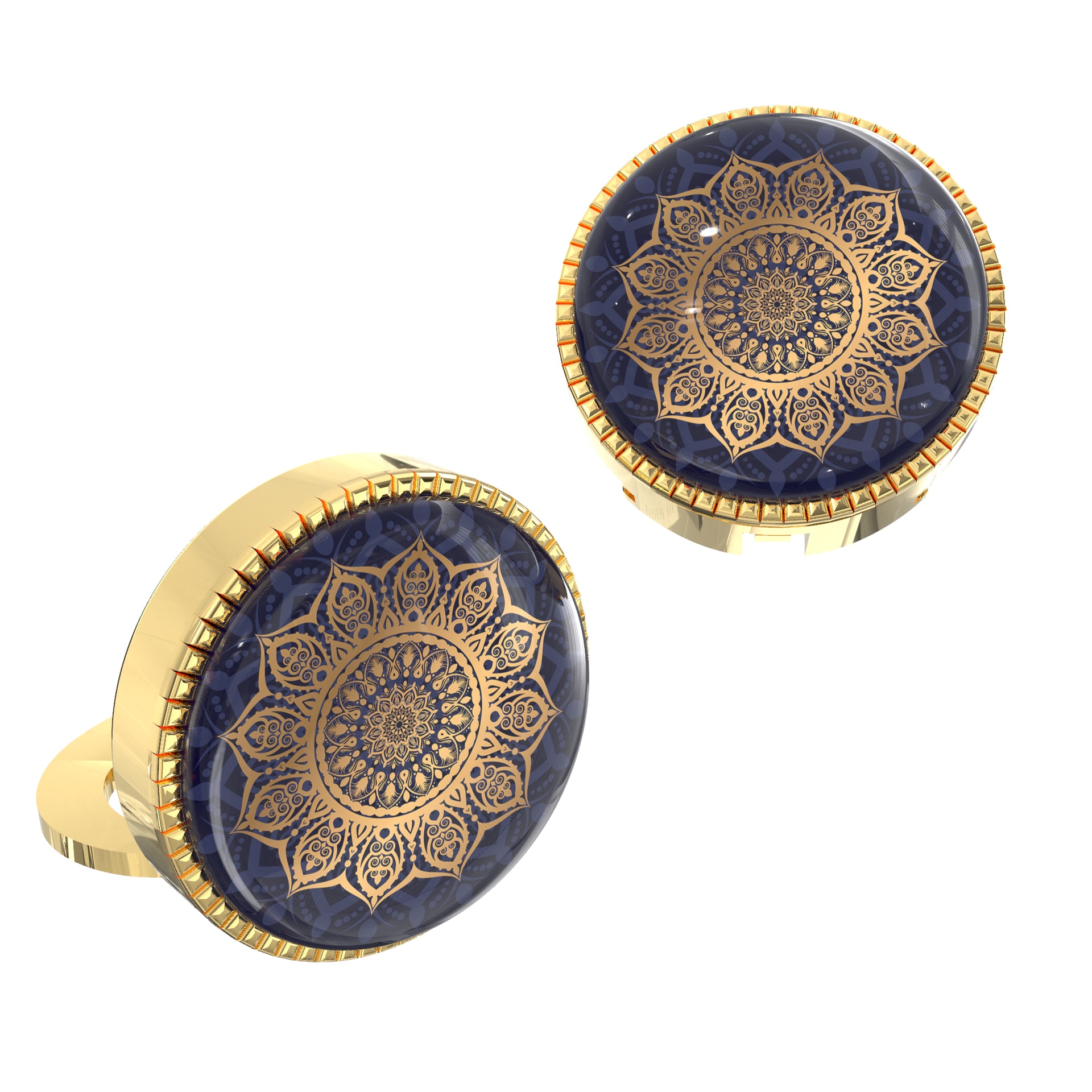 Golden Mandala Style