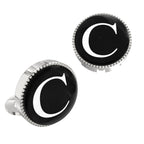 White Personalized Initials - C