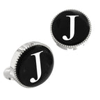 White Personalized Initials - J