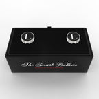 White Personalized Initials - L