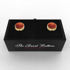 Basketball Print Button Covers – Cufflinks Style Shirt Accessories