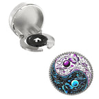 Balance of Life Button Covers – Cufflinks Style Shirt Accessories