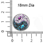 Balance of Life Button Covers – Cufflinks Style Shirt Accessories