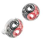 The Fire You Control, and the Fire You Are Button Covers – Cufflinks Style Shirt Accessories