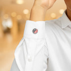 The Fire You Control, and the Fire You Are Button Covers – Cufflinks Style Shirt Accessories