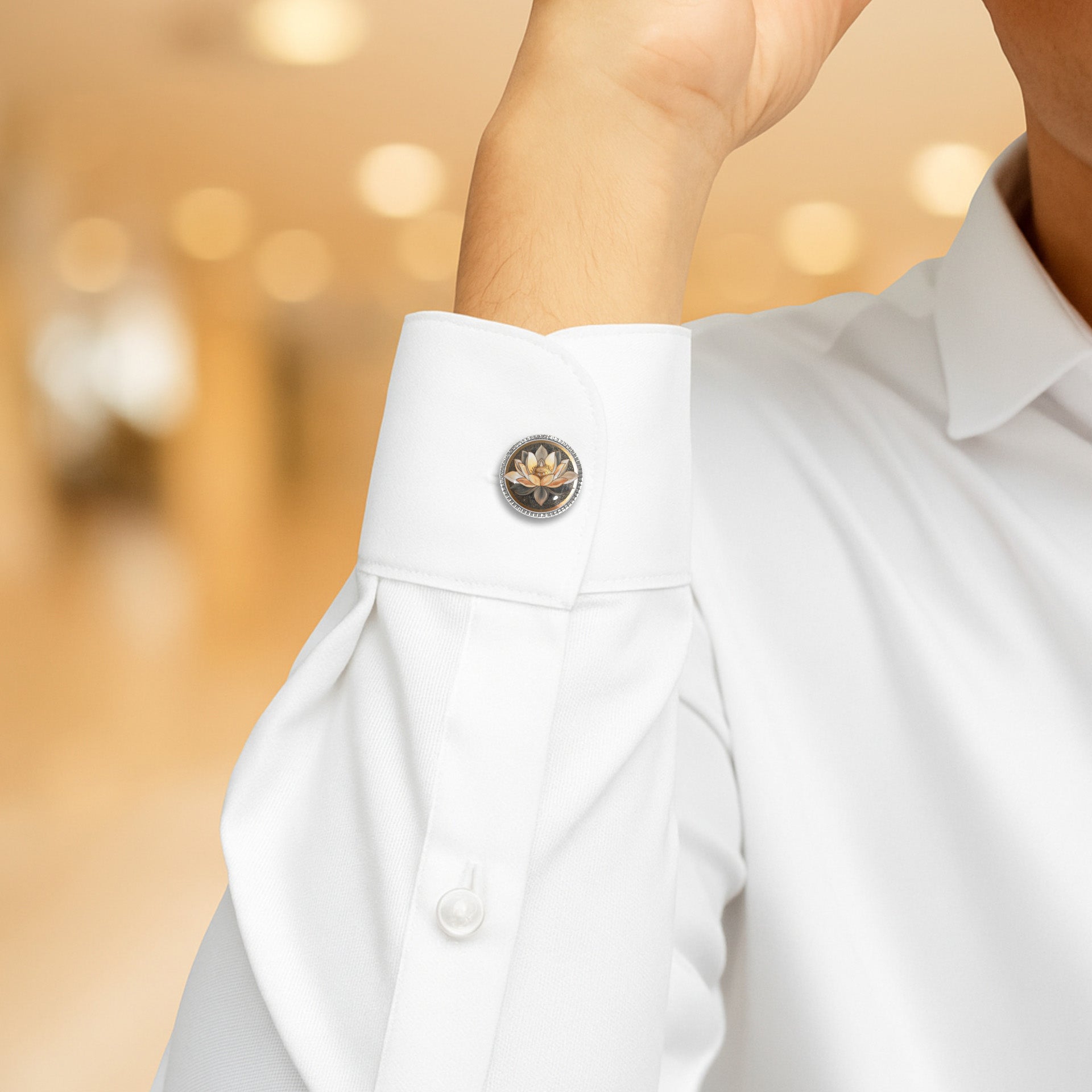Rise Like You Were Meant To Button Covers – Cufflinks Style Shirt Accessories