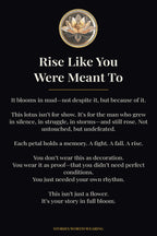 Rise Like You Were Meant To Button Covers – Cufflinks Style Shirt Accessories