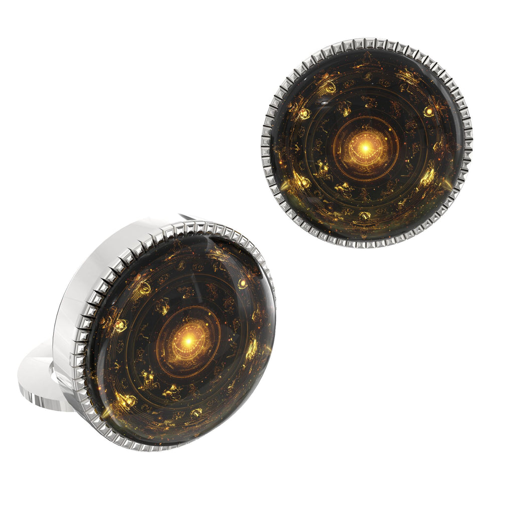 Written in the Stars, Worn on Your Terms Button Covers – Cufflinks Style Shirt Accessories