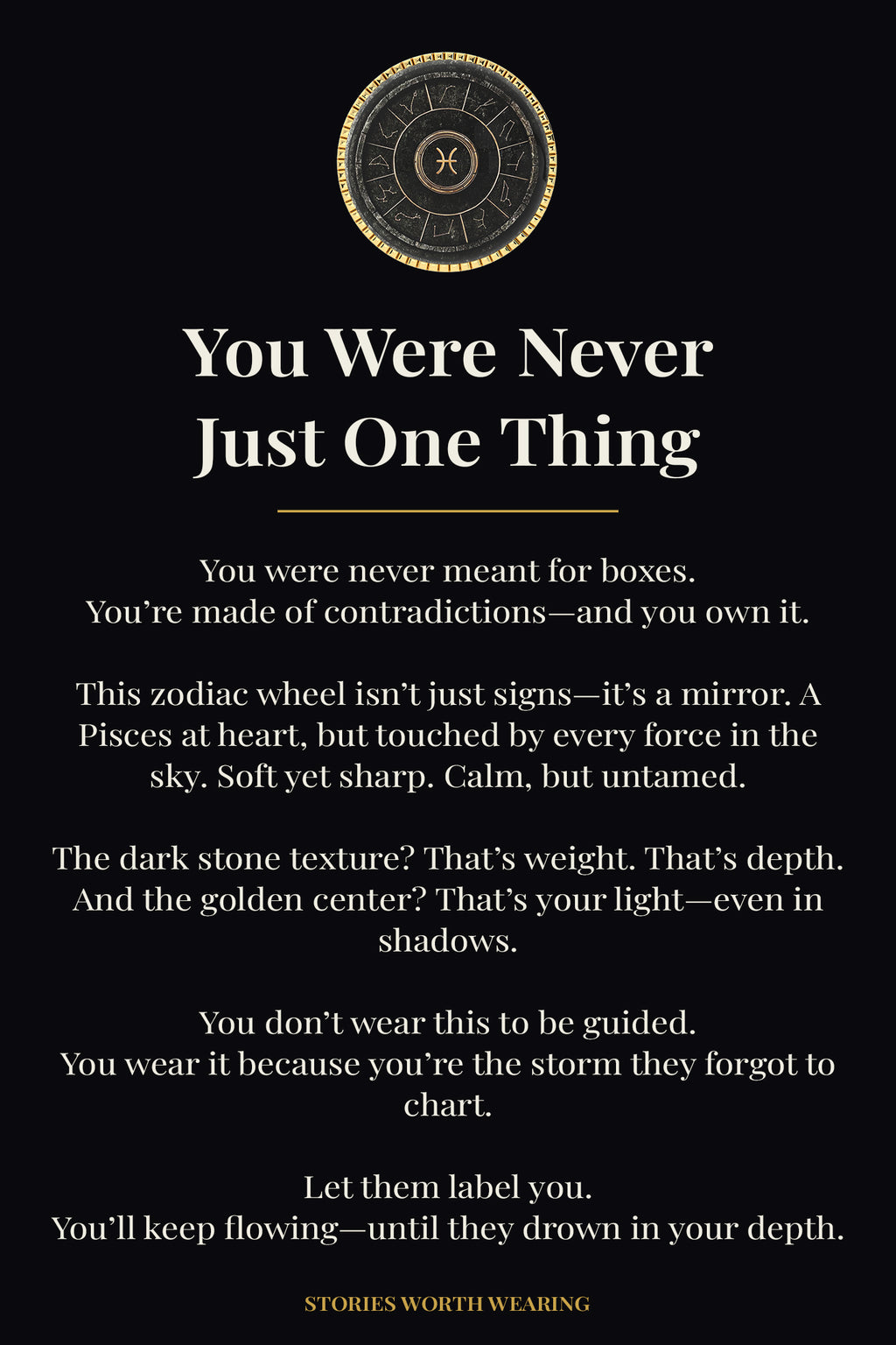 You Were Never Just One Thing Button Covers – Cufflinks Style Shirt Accessories