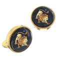 Leo Zodiac Button Covers – Cufflinks Style Shirt Accessories