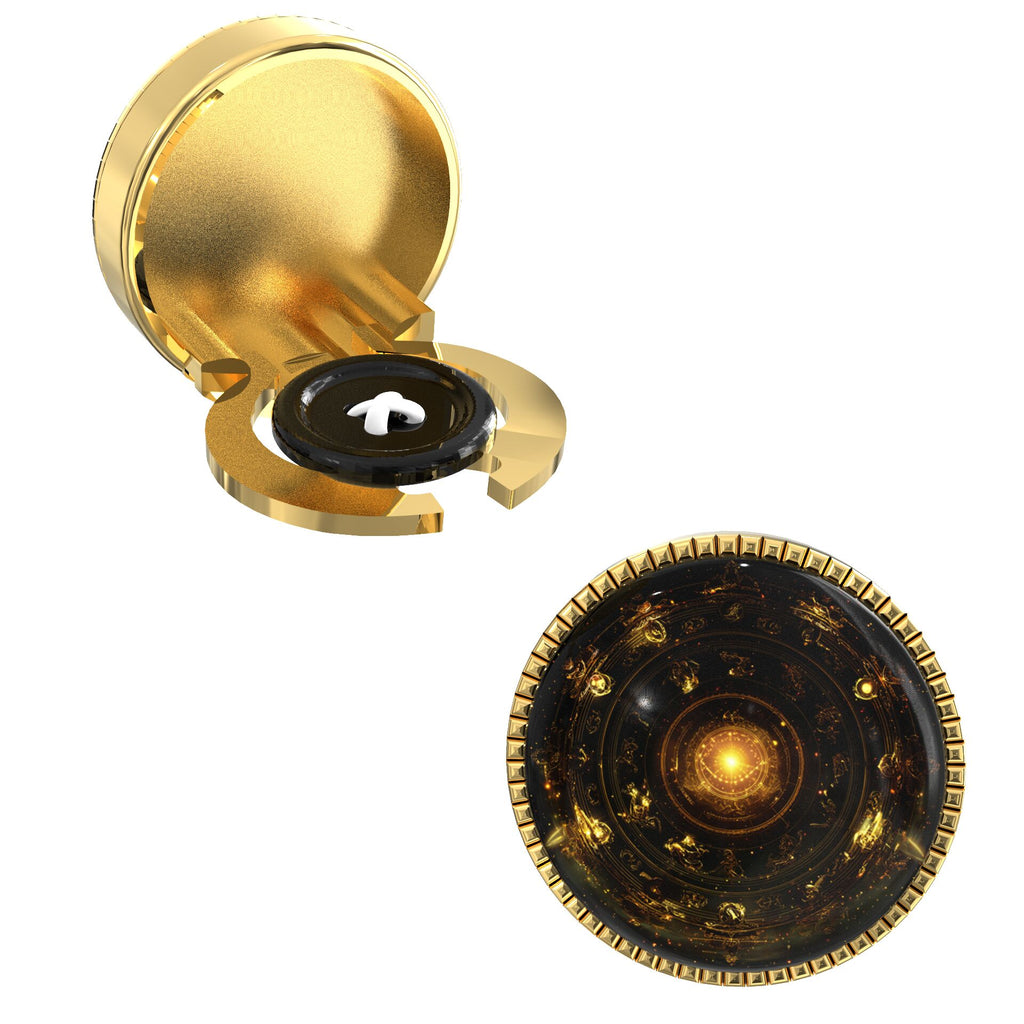 Written in the Stars, Worn on Your Terms Button Covers – Cufflinks Style Shirt Accessories