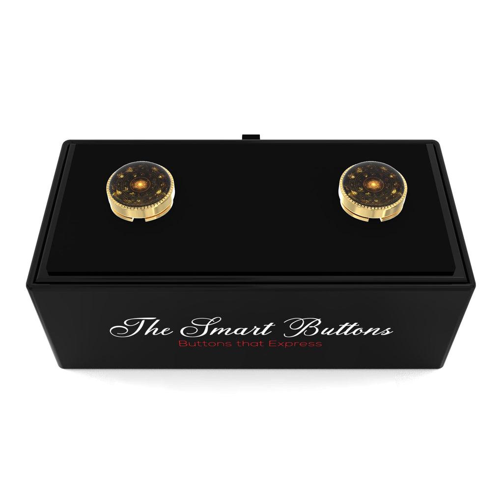 Written in the Stars, Worn on Your Terms Button Covers – Cufflinks Style Shirt Accessories